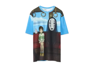 LOEWE x Spirited Away Kaonashi Print T-shirt In Cotton "Multicolor"