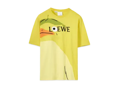LOEWE x Spirited Away Otori-sama T-shirt In Cotton "Yellow"