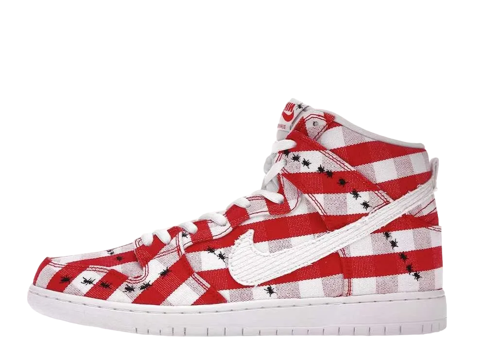 ナイキ SB ダンク ハイ ピクニック "ユニバーシティ レッド/ホワイト"