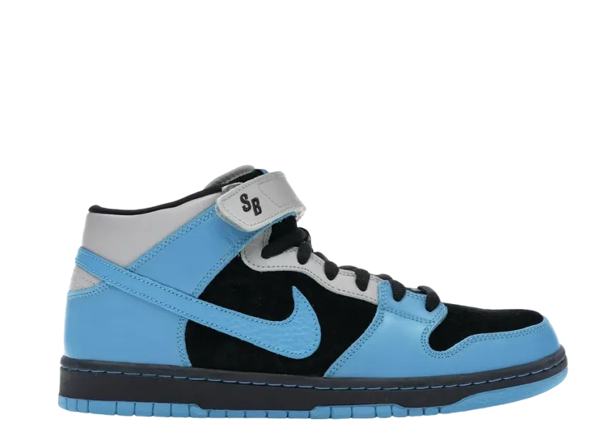 ナイキ SB ダンク ミッド "アクア フューエル ブルー"