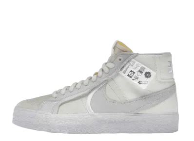 Nike SB Blazer Mid "Warning Label Summit White"