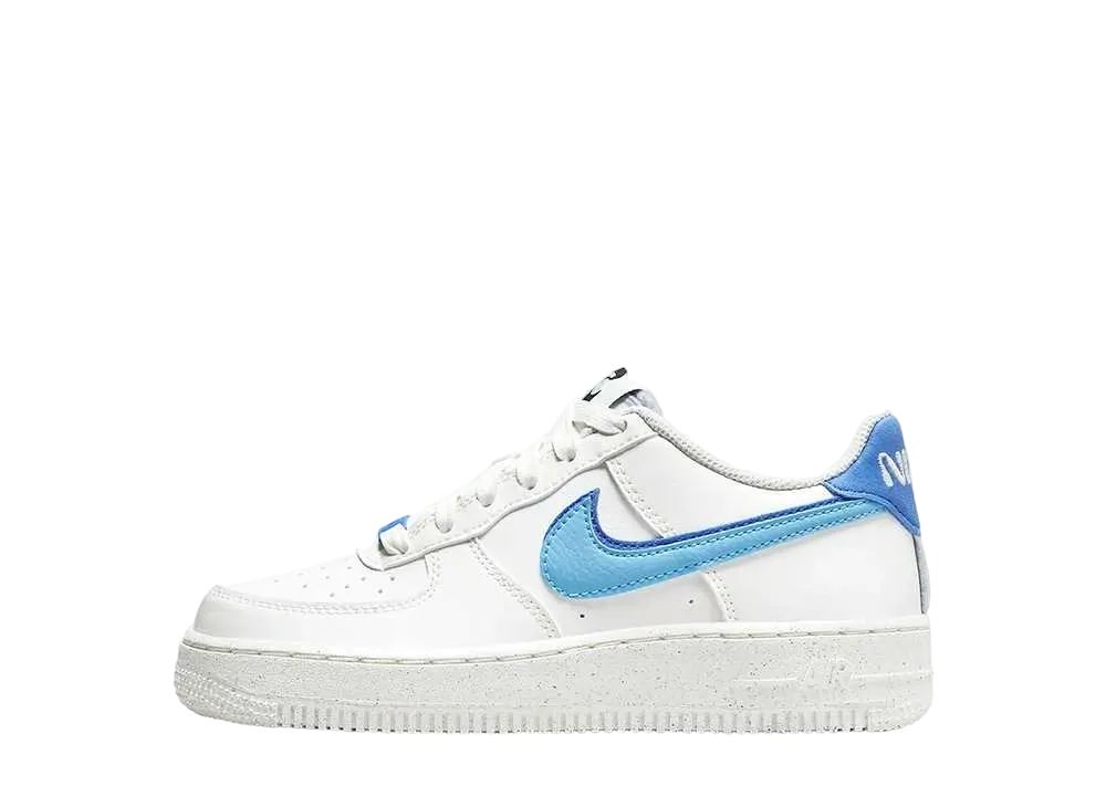 Nike GS Air Force 1 LV8 "Sail/Medium Blue"