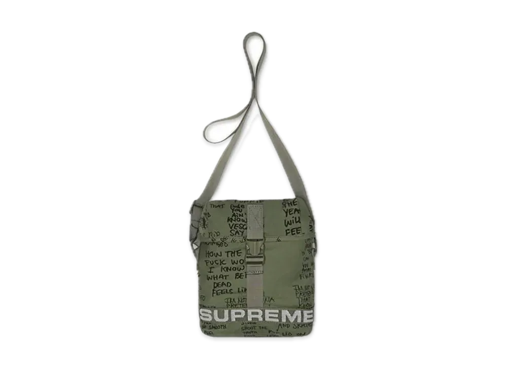 Supreme Field Side Bag "Olive Gonz" (23SS)