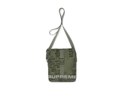 Supreme Field Side Bag "Olive Gonz" (23SS)