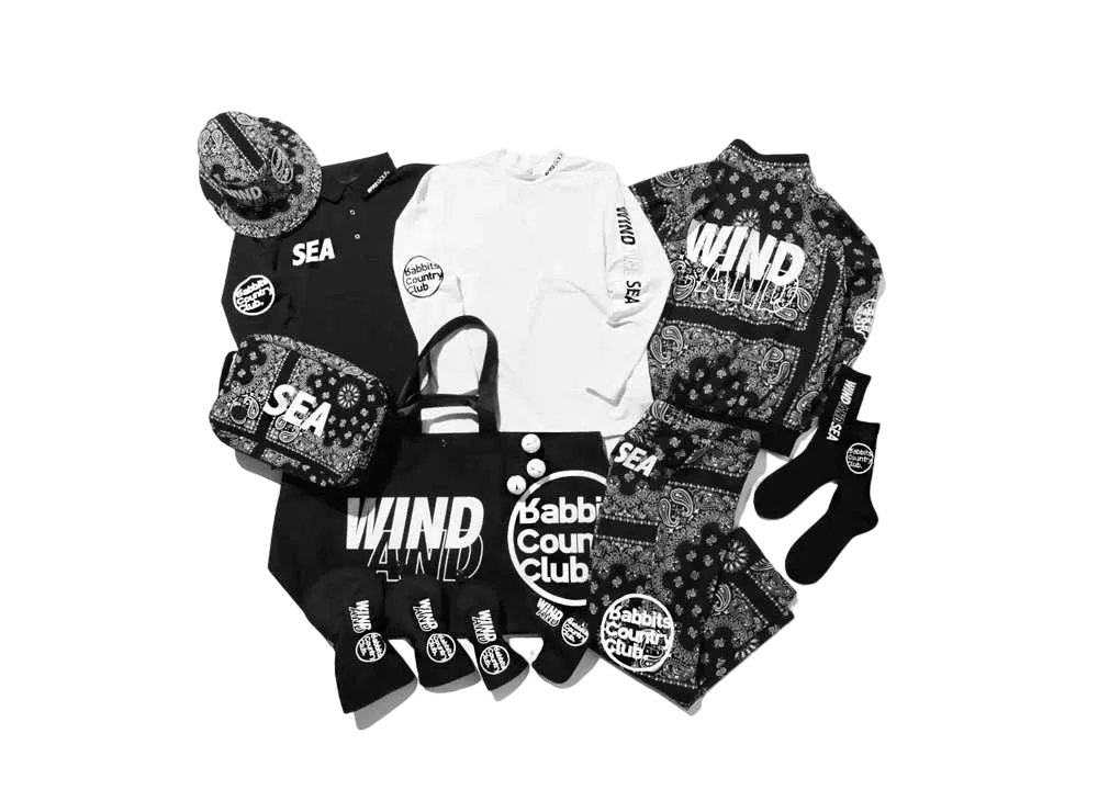 WIND AND SEA x FR2 GOLF Special Set "Black"