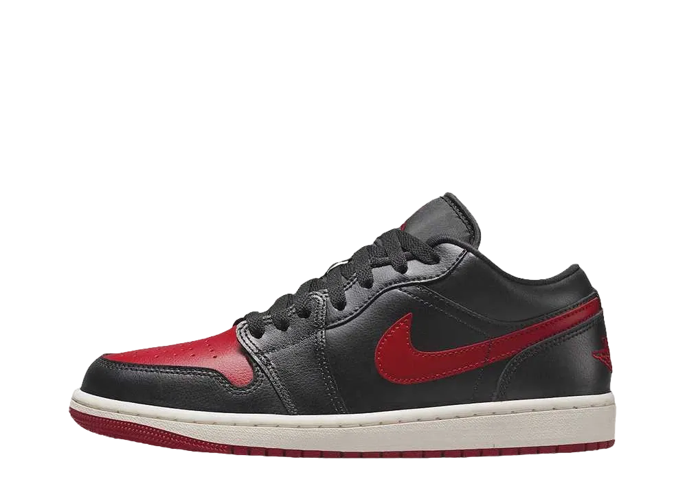 Nike Women's Air Jordan 1 Low "Bred/Sail"