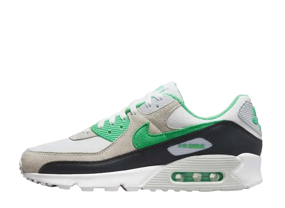 Nike Air Max 90 "White/Anthracite/Pure Platinum/Spring Green"