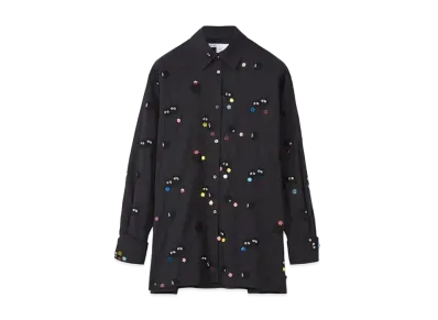 LOEWE x Spirited Away Susuwatari Shirt In Cotton "Black"