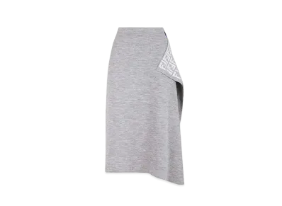 FENDI Skirt Wool "Grey"