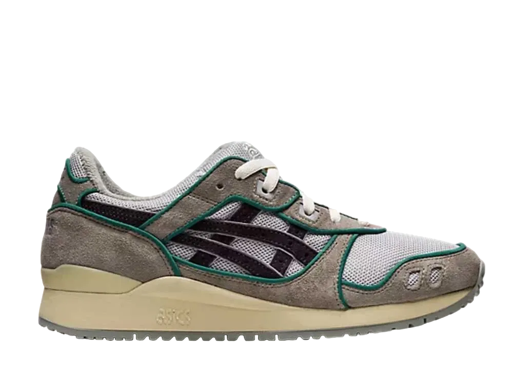 Pleasures × Asics Gel-Lyte III "Quiet Gray/Meteorite"
