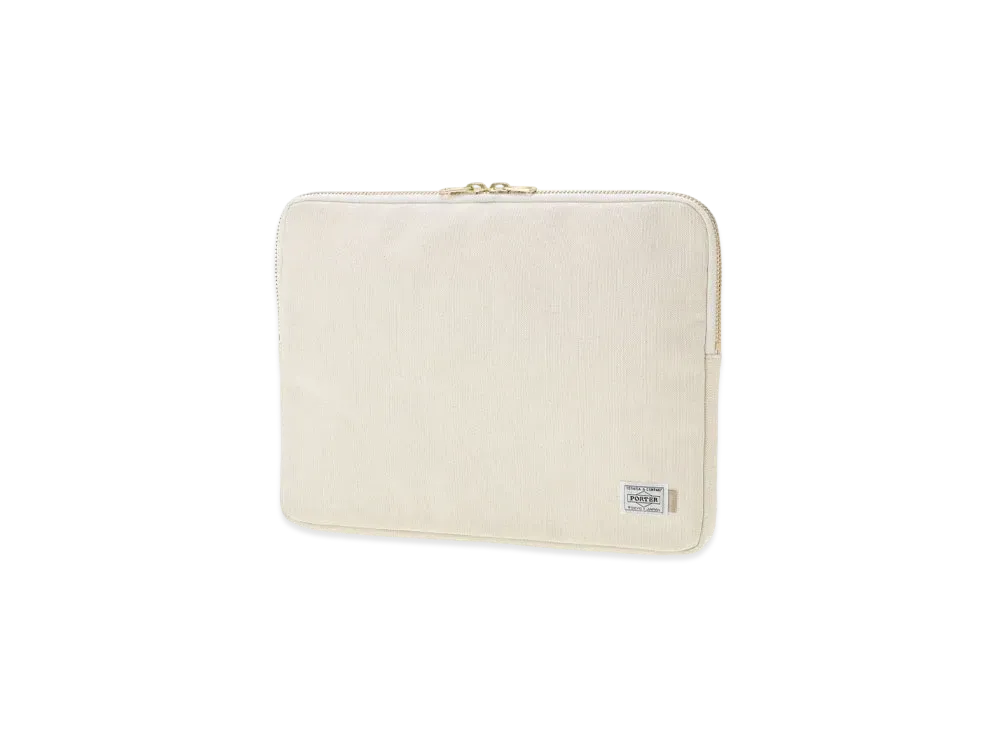 PORTER x JJJJound Laptop Case "White"
