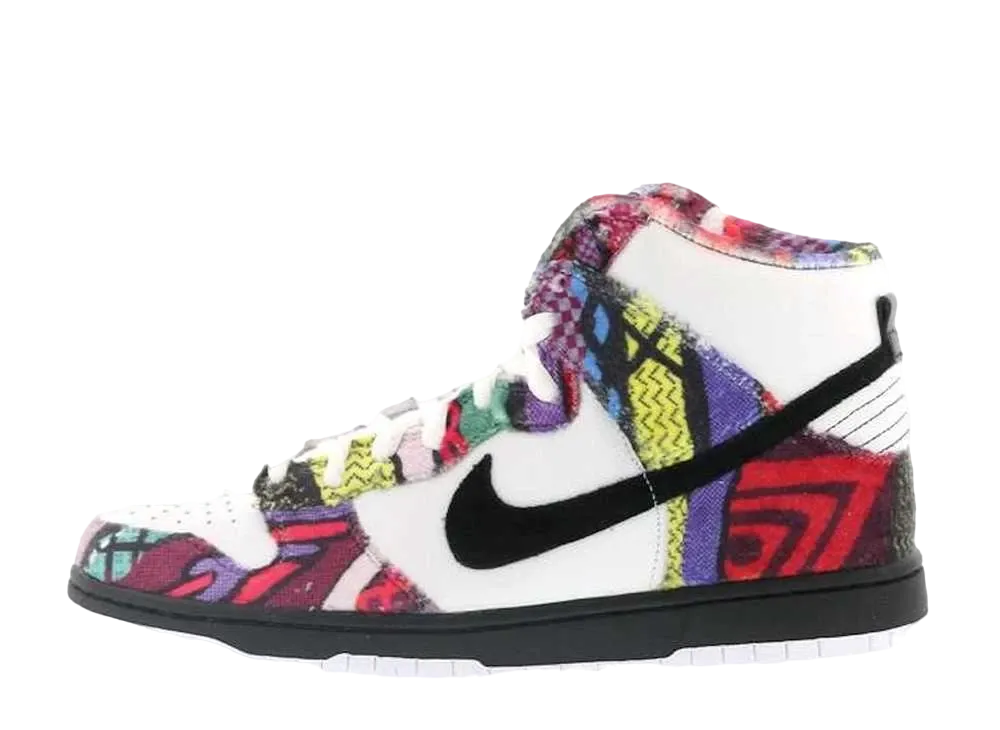 ナイキ SB ダンク ハイ ハクスタブル "ホワイト/ブラック"