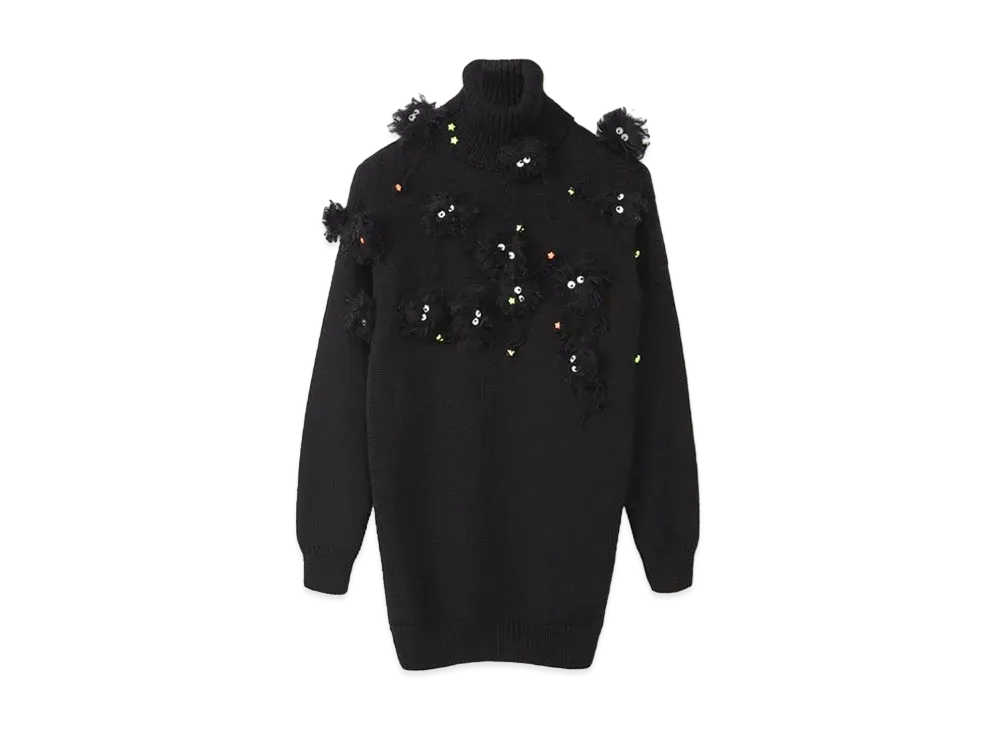 LOEWE x Spirited Away Susuwatari High Neck Sweater In Wool
