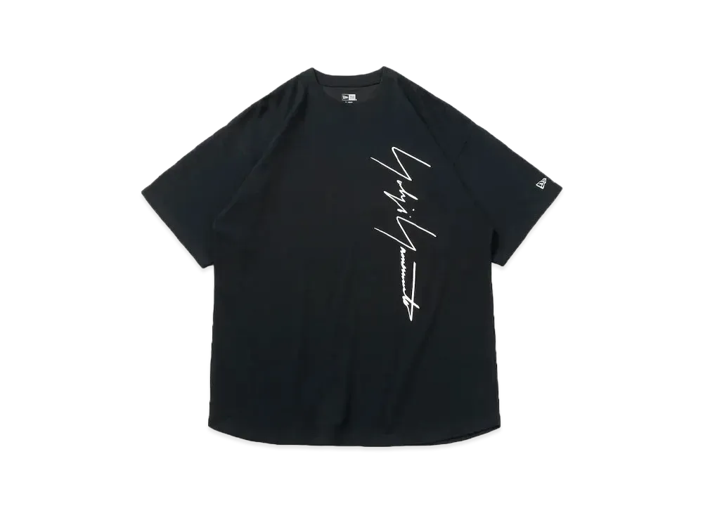 ニューエラ x ヨウジヤマモト SS23 S/S オーバーサイズ パフォーマンス Tシャツ "ブラック"