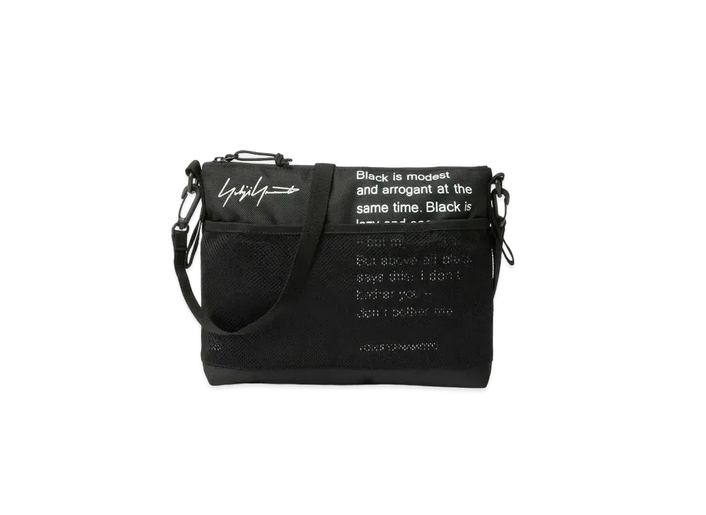 NEW ERA x Yohji Yamamoto SS23 Sacoche "Black"