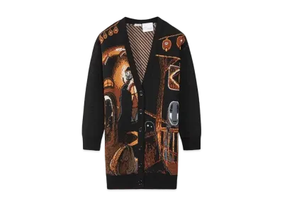 LOEWE x Spirited Away Chihiro Long Cardigan In Wool