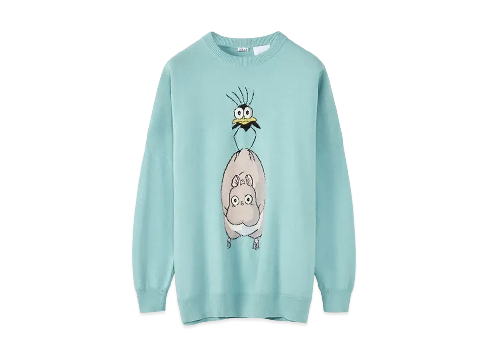 ロエベ x 千と千尋の神隠し 坊ネズミ 湯バード インターシャ セーター