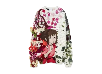 LOEWE x Spirited Away Chihiro Embroidered Sweater In Wool