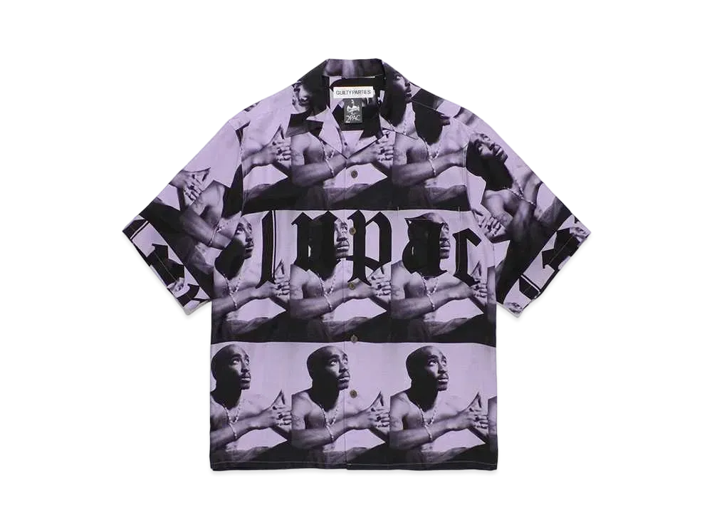 WACKO MARIA 2Pac / Hawaiian Shirt #1 "Purple"