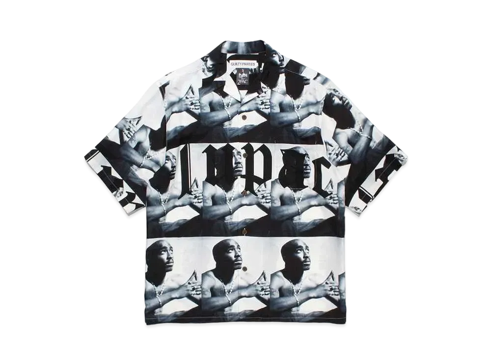 WACKO MARIA 2Pac / Hawaiian Shirt #1 "White"