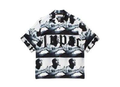 WACKO MARIA 2Pac / Hawaiian Shirt #1 "White"