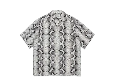 WACKO MARIA Python Open Collar Shirt "Ivory"