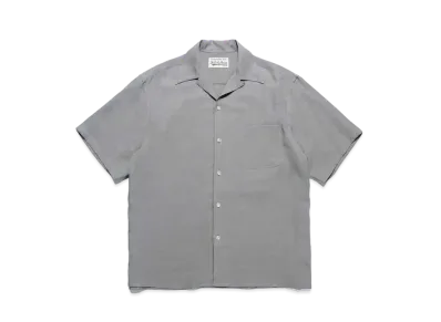 WACKO MARIA 50's Open Collar Shirt "Gray"