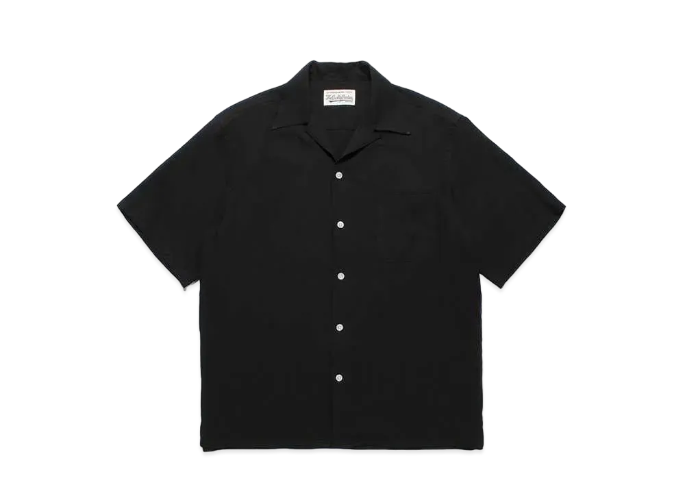 WACKO MARIA 50's Open Collar Shirt 