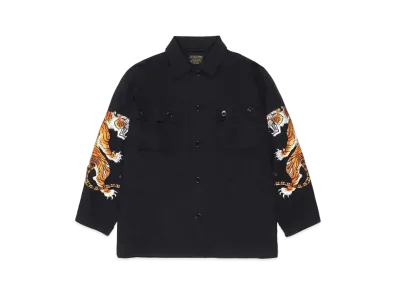WACKO MARIA Tim Lehi / Army Shirt "Black"