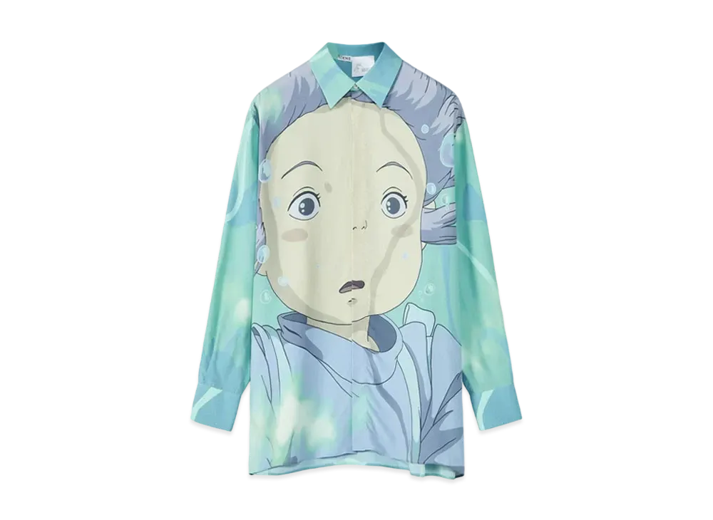 LOEWE x Spirited Away Chihiro Shirt In Cotton "Multicolor"