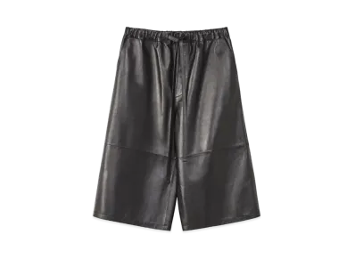 LOEWE x Spirited Away Kaonashi Elasticated Bermudas In Nappa "Black"