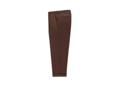 WACKO MARIA Pleated Trousers (Type-2) "Brown"