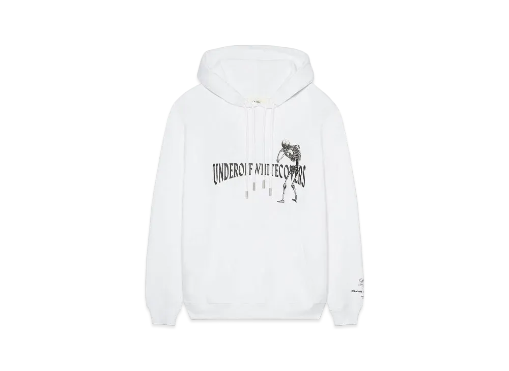 UNDERCOVER x OFF-WHITE Skeleton Rvrs Hoodie "White"