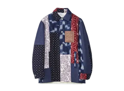 LOEWE x Spirited Away Boro Patchwork Overshirt In Cotton "Multicolor"