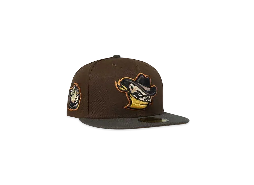 NEW ERA QUAD CITY RIVER BANDITS PAW BALL "DARK BROWN×GRAY"