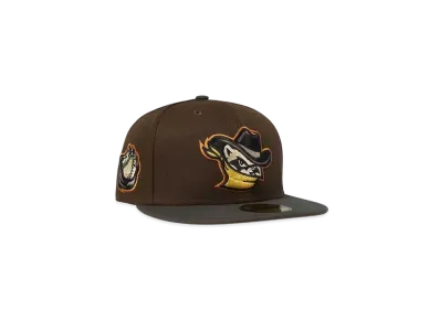 NEW ERA QUAD CITY RIVER BANDITS PAW BALL "DARK BROWN×GRAY"