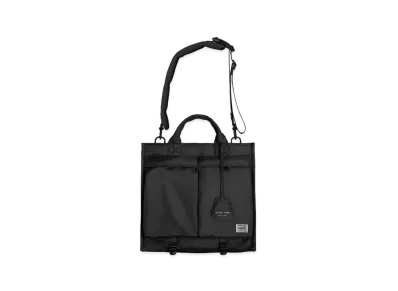 PORTER x HYKE 2Way Tote Bag Hyke Edition "Black"