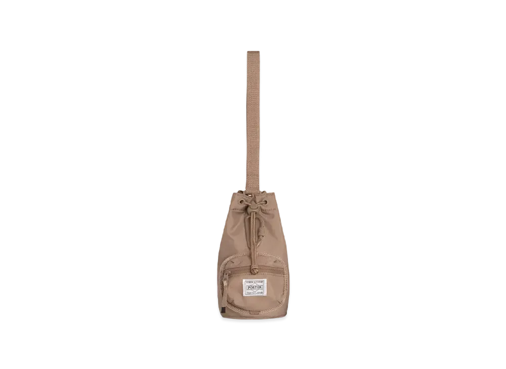PORTER x HYKE Bonsac Mini & Coin Case Hyke Edition "Sand Stone"