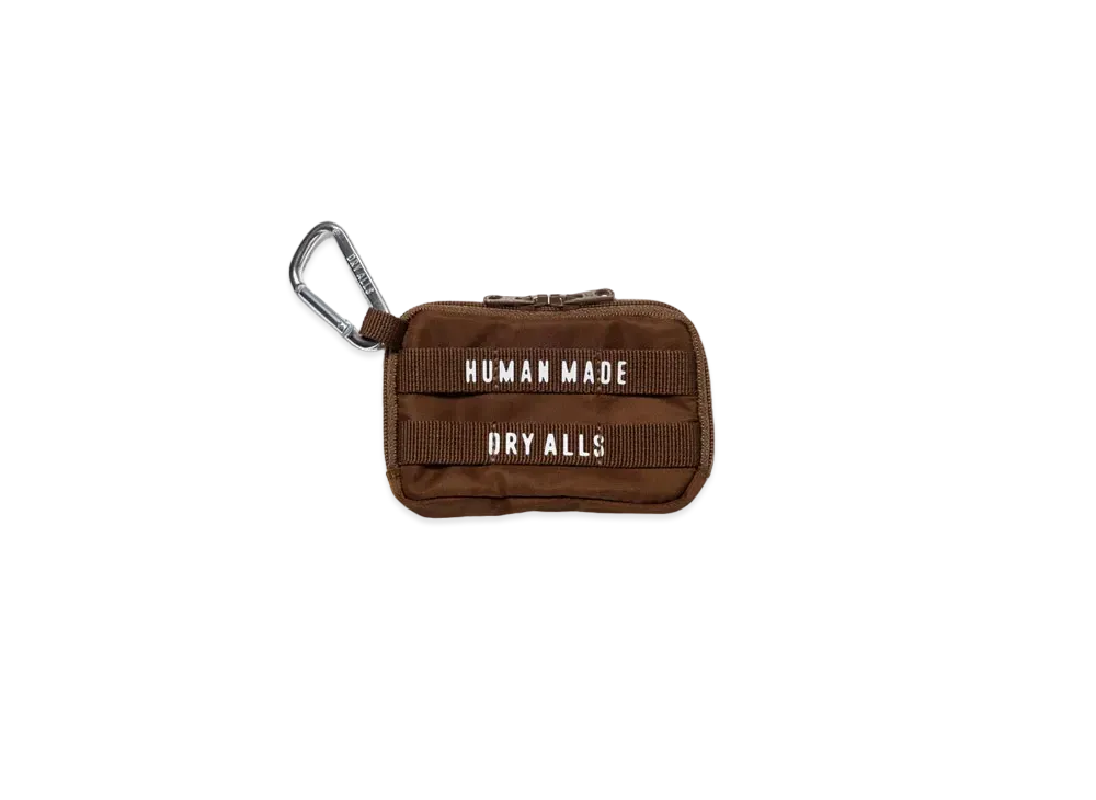 HUMAN MADE Military Card Case "Brown"