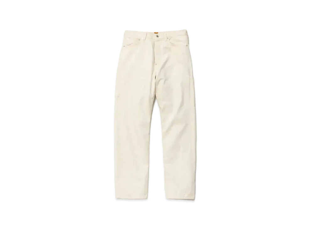 HUMAN MADE Natural Denim Work Pants "White"