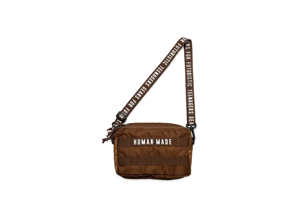 HUMAN MADE Military Pouch #1 "Brown"