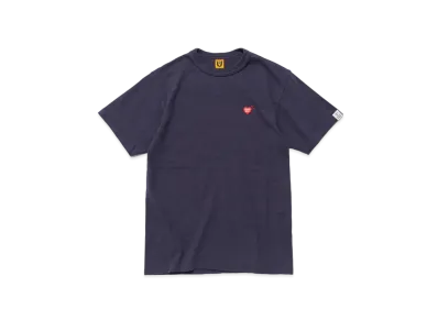 HUMAN MADE Heart Badge T-Shirt "Navy"
