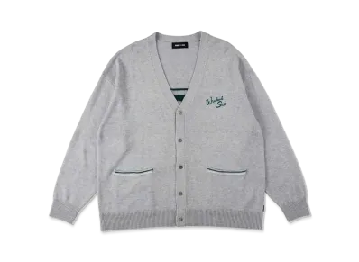 WIND AND SEA SDCL (SEA) Knit Cardigan "Gray"