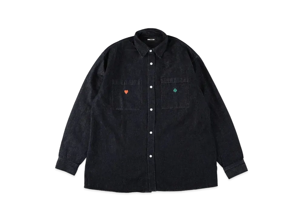 WIND AND SEA SDCL (HS) Denim Shirt "Indigo"