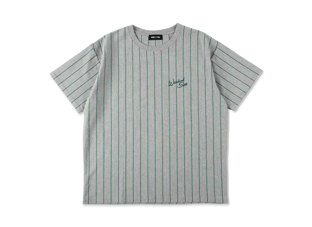 WIND AND SEA SDCL (SEA) Stripe S/S Tee "Gray"