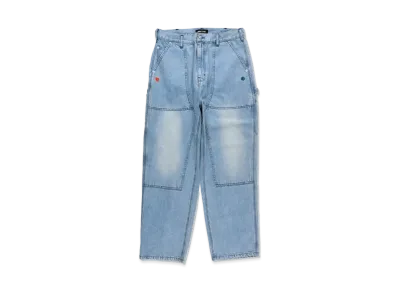 WIND AND SEA SDCL (HS) Double Knee Denim Pt "Light Indigo"