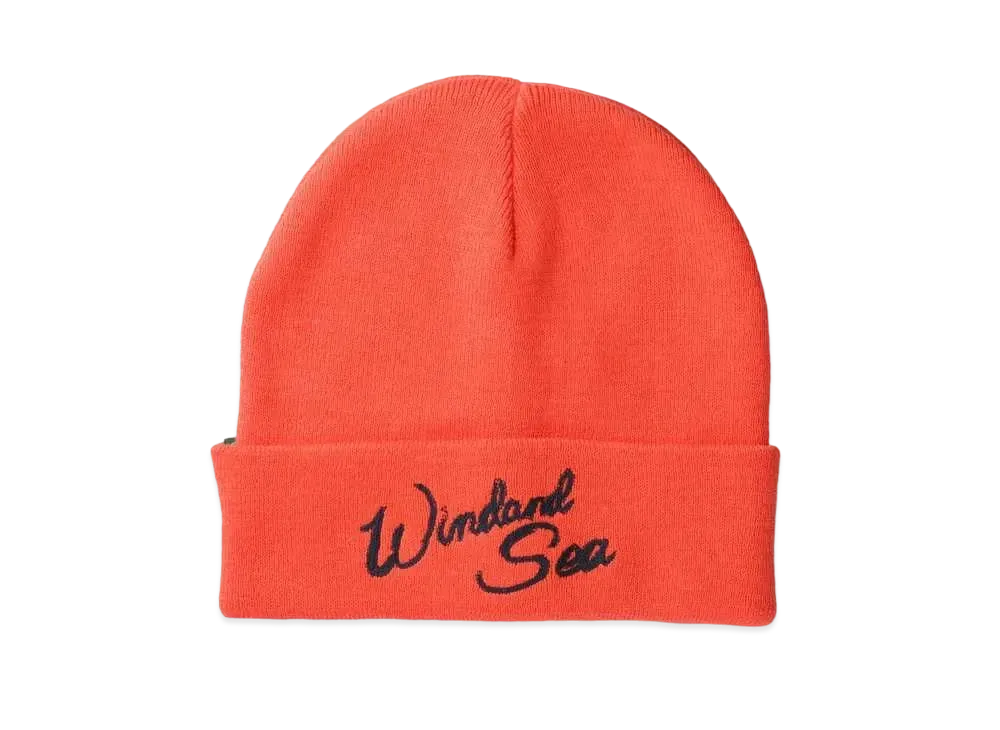 WIND AND SEA SDCL Beanie "Orange"