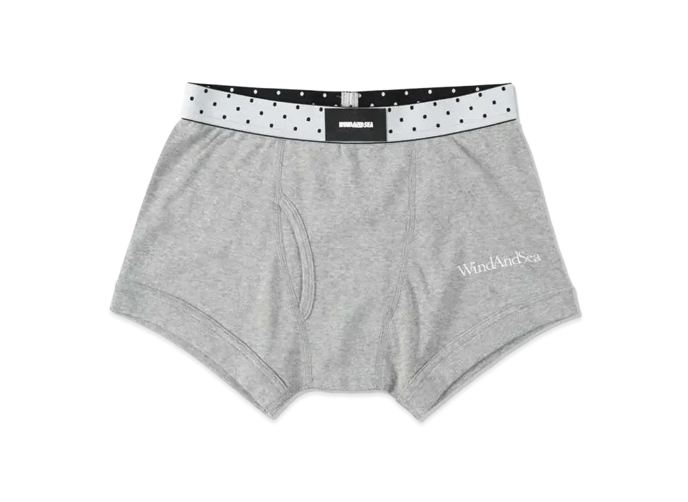 WIND AND SEA SDT (DOT) Boxer Brief "Gray"