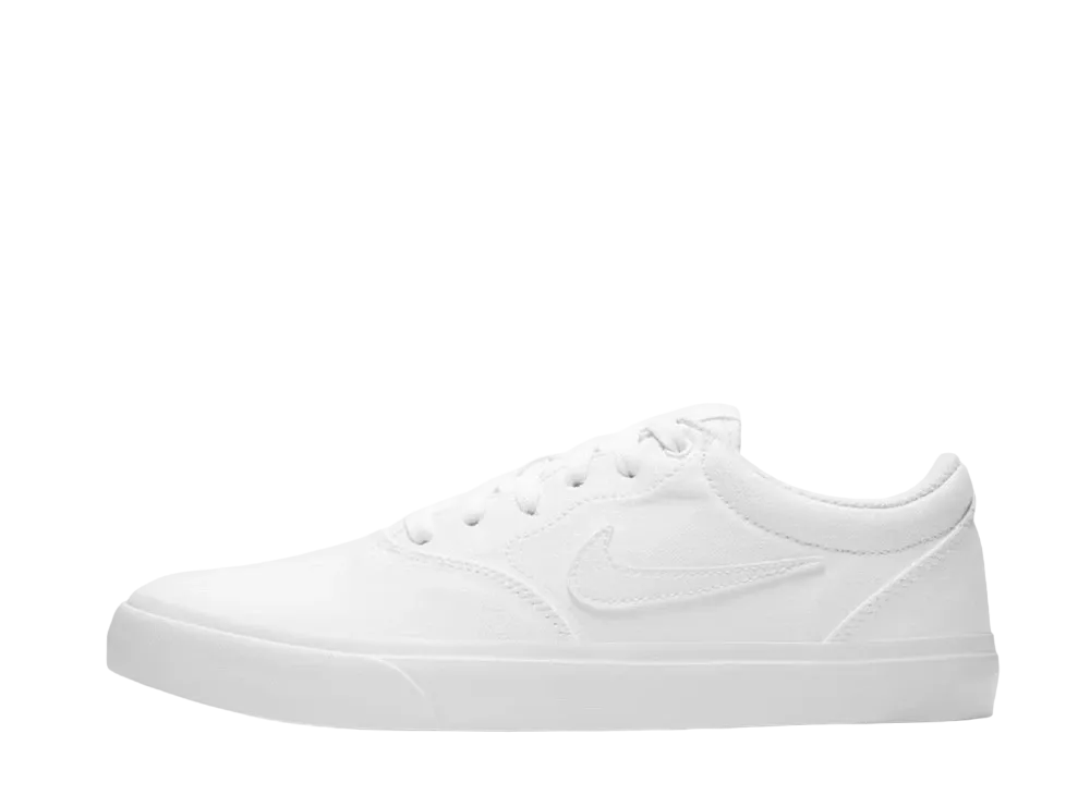 ナイキ SB チャージ キャンバス "トリプル ホワイト"