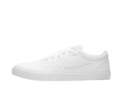 Nike SB Charge Canvas "Triple White"